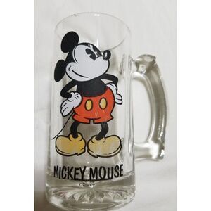 Vintage Walt Disney Productions "MICKEY MOUSE" Pop Soda Beer Mug